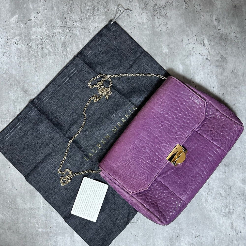 Lauren Merkin Marlow Convertible Clutch Crossbody Bag